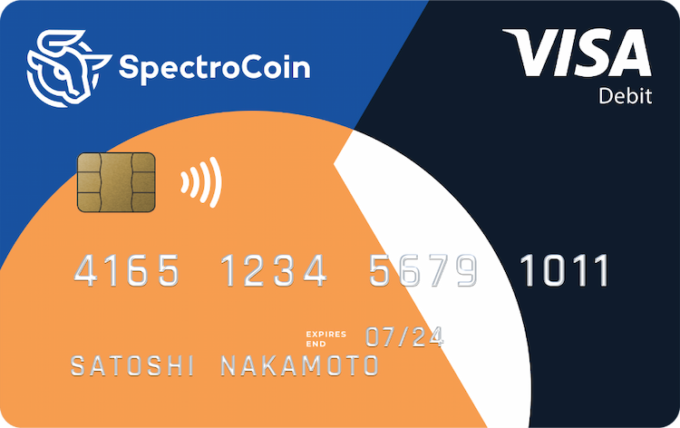 Bitcoin debit card